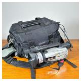 Canon GL2 Digital Camcorder | In canon carrying bag with misc. wires and accessories.