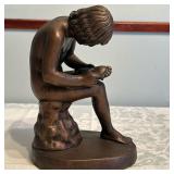 Sculpture - Boy with Thorn | Vintage (1970