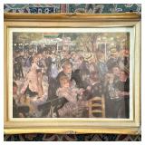 Renoir Print - Moulin de la Galette | Framed reproduction print of "Bal du Moulin de la Galette" by 