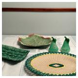 (5pc) Italian Ceramic Pieces | Assortment of Italian ("Made in Italy") ceramic pieces including blow