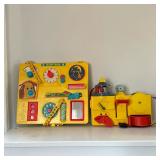 (2pc) Busy Box & Busy Bath Toys | Vintage (1970
