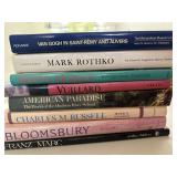 (8pc) Art & Design Books | Including Van Gogh and other artists, of various sizes.