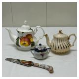 (4pc) Misc. Teapots |