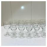 (11pc) Set Of Irish Coffe Glasses |