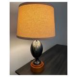 Pottery Barn Football Table Lamp | Pottery Barn football shaped table lamp.