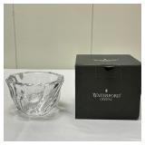 Orrefors Crystal Bowl | Orrefors Crystal "Residence Swirl" octagonal bowl by Olle Alberius (Made in 