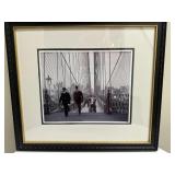 Artwork - Brooklyn Bridge | Photograph of historical Brooklyn Bridge in black frame. Numbered: 21/10