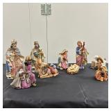 (10pc) Bellini by Malco Nativity Set | "Bellini by Malco" nativity set