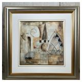 Eric Waugh (b. 1929), Print | Classica I Printed. Signature lower right. Matted in a gilt and silver