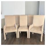 (6pc) dining chairs | Designs for Living by Gil Interior Design dining chairs, overall upholstered i