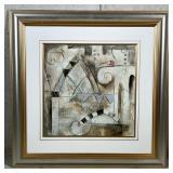 Eric Waugh (b. 1929), Print | Classica II. Printed signature lower right. Matted in a gilt and silve