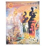 SALVADOR DALI (1904-1989) PRINT | Hallucinogenic Toreador. Print on paper. 27.5 x 21 in sight. Print