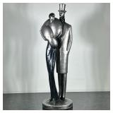 AUSTIN SCULPTURE CLAUDE LECLERC SCULPTURE | Claude LeClerc AP 34402 “L’Etoile” metal sculpture by Au