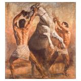 TOMASZ RUT (Polish b. 1961) GICLEE | Perfuro. Giclee on canvas. 32 x 28.5 in canvas. Signed lower ri
