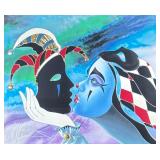 MARTIROS MANOUKIAN (Armenian b. 1947) LITHOGRAPH | Reflective Love. Lithograph print 23 x 29 in. sig