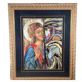 MARTIROS MANOUKIAN (Armenian b. 1947) SERIGRAPH | Yesterday/Today. Serigraph. 36.5 x 27.5 in. sight.