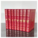 (8pc) LAURA INGALLS WILDER COLLECTORS EDITION BOOKS | 1995 Easton Press Collectors Edition set of La
