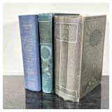 (3pc) ANTIQUE HEALTH BOOKS | Including: “Health, Wealth, and Happiness” by Edward S. Ellis (1891) “L