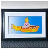 YELLOW SUBMARINE ANIMATION CEL | Framed animation cel from the Yellow Submarine movie; 12.5 x 24 in.