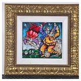 MICHAEL KACHAN (b. 1964) SERIGRAPH | Reverie Embellished Serigraph. 11 x 12 in. canvas. Print signed