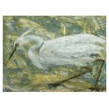 Otto Fried (German, 1922-2020) Oil Painting - Heron | Otto Fried