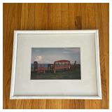 Unknown Artist, Original Photography - Bench | Scenic photography of benches (in color) facing out o