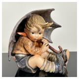 Goebel Hummel - "Umbrella Boy" | Vintage (1972) West Germany (Goebel) Hummel used as a large bookend