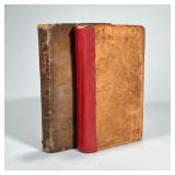 (2pc) 19TH CENTURY SCHOOL BOOKS | Including: Adam