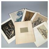 "EIGHT DRAWINGS OF VINCENT VAN GOGH" BOOK | Short book on 8 different drawings of Vincent Van Gogh w