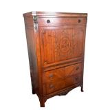 French Style Secretary Dresser | Louis XVI style inlaid secretaire a