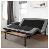 [nib] Queen Adjustable Bedframe | Queen size adjustable bed frame, electric bed base with wireless r