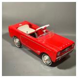 Ford Mustang Pedal Car | Red mustang pedal care, official licensed Ford product, made by Junior toy 