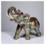 Arnaldo Giannelli Sterling Elephant | Elephant sculpture in sterling silver by Arnaldo Giannelli (It