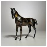 Silver or Silver Plated horse | Small silver plated horse statue, marked on bottom with maker