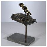 HAIM HENDIN (Israel, b. 1920), BRONZE SCULPTURE | Chaim Hendin Operation Jonathan Bronze sculpture, 