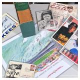 Signed & Other Baseball Items | Including a signed American League baseball club of New York poster,