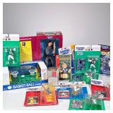 Group Sports Toys | Starting Lineup and other branded baseball and sports toys, - h. 12.5 x w. 7.5 i
