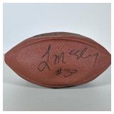 Signed Football | Autographed football signed #30