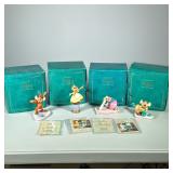 (4pc) Disney Collectibles | From the Disney Classics Collection: Cinderella’s mice. Jaq, Gus. Needle