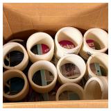 Box of Slinkies | Over 20 promotional plastic slinkies with boxes.