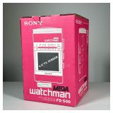 Sony Mega Watchman | h. 12 x w. 8 x d. 8 in (box)