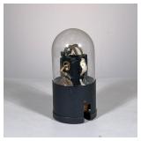 Ticker Tape Model | Small model of a ticker tape machine. - h. 8.5 x dia. 4 in