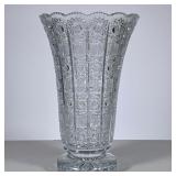 Brilliant Cut Crystal Vase | Bohemian queen