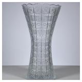 Brilliant Cut Crystal Vase | In Bohemian queen