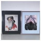 (4pc) Framed Art Prints | Including a Georgia O