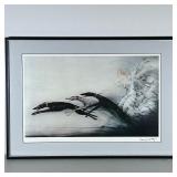 (4pc) Louis Icart Lithographs | Louis Icart (French, 1888-1950), all showing women and dogs. Recentl