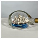 English Ship In A Bottle | Cutty Sark. - l. 10 in