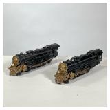 (2pc) EARLY LIONEL DIE CAST LOCOMOTIVES | l. 12 in