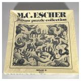 M. C. Escher Jigsaw Puzzle | “Mosaic II” 551 piece puzzle, 18 x 24 in. - h. 14 x w. 14 in (box)