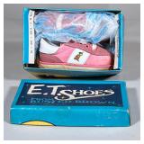 Children’s ET Shoes | Toddler size 4-1/2 M, pink. - w. 4.25 x l. 7 in (box)